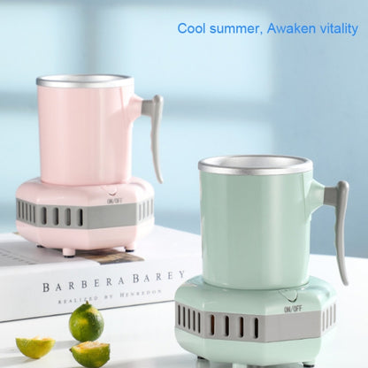 Fast Cooling Cup Mini Chilled Drinks Juice Desktop Quick-Freeze Cooling Drinks Cup, CN Plug(Pink) - Refrigerators & Accessories by PMC Jewellery | Online Shopping South Africa | PMC Jewellery | Buy Now Pay Later Mobicred