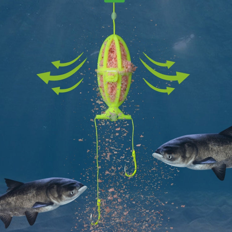 Double Hooks ISEAMA Explosive Hook Bighead Carp Feeder for Hand Rod & Throwing Rod, Size: 14 - Fishing Hooks by PMC TechLife | Online Shopping South Africa | PMC TechLife | Buy Now Pay Later Mobicred
