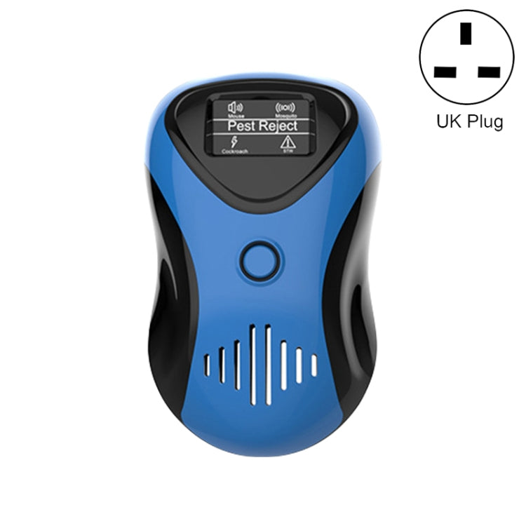 Ultrasonic Mouse Repeller Energy-Saving Silent Insect Repeller, Plug Type:UK Plug(Blue Black) - Repellents by PMC Jewellery | Online Shopping South Africa | PMC Jewellery | Buy Now Pay Later Mobicred