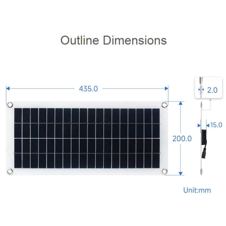 Waveshare 18V 10W Semi-flexible Polycrystalline Silicon Solar Panel - free shipping - PMC Jewellery - Order now!