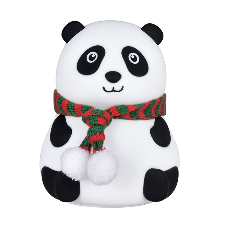 Cute Panda Night Light USB Charging Touch Control Colorful Silicone Bedside Lamp(Big Eyes) - free shipping - PMc TechLife - Order now!