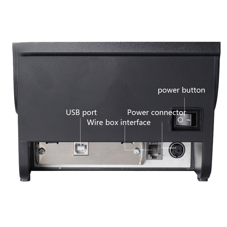 Xprinter XP-76IIH Dot Matrix Printer Open Roll Invoice Printer, Model: Parallel Port(US Plug) - free shipping - PMC Jewellery - Order now!
