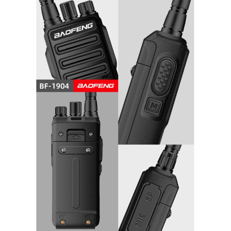 Baofeng BF-1904 Radio Communication Equipment High-power Handheld Walkie-talkie, Plug Specifications:US Plug - Handheld Walkie Talkie by Baofeng | Online Shopping South Africa | PMC Jewellery | Buy Now Pay Later Mobicred