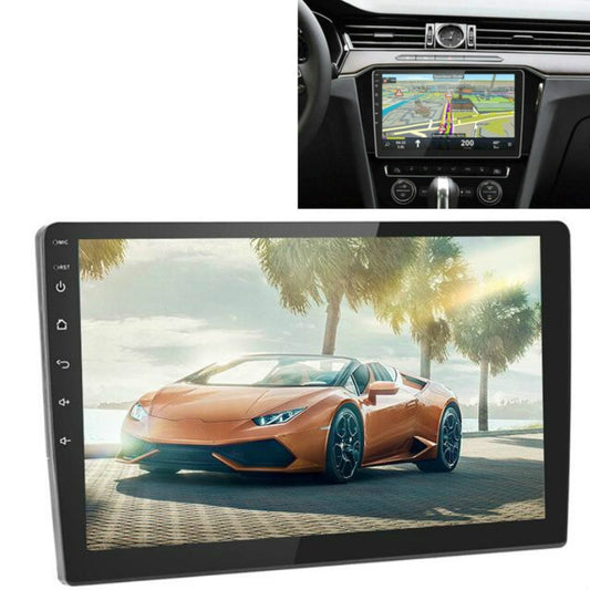 Universal Machine Android Smart Navigation Car Navigation DVD Reversing Video Integrated Machine, Size:10inch 1+16G, Specification:Standard+4 Lights Camera - Car DVD by PMC Jewellery | Online Shopping South Africa | PMC Jewellery | Buy Now Pay Later Mobicred