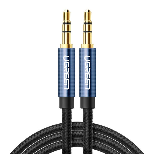 Ugreen AV112 Audio Cable 3.5mm Speaker Line Aux Cable, Length:1.5m(Blue) - Aux Cable by Ugreen | Online Shopping South Africa | PMC Jewellery | Buy Now Pay Later Mobicred