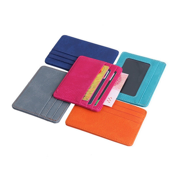Lizard Pattern PU Leather Bank Card Set Card Package(Yellow) - Card & Passport Bags by PMC TechLife | Online Shopping South Africa | PMC TechLife | Buy Now Pay Later Mobicred