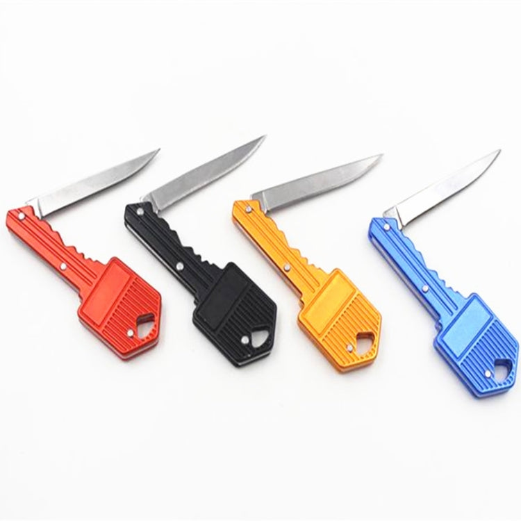 Key Chain Portable Folding Knife Peeler Mini Camping Key-shaped Self-defense Knife - Self-defense Protection by PMC Jewellery | Online Shopping South Africa | PMC Jewellery | Buy Now Pay Later Mobicred