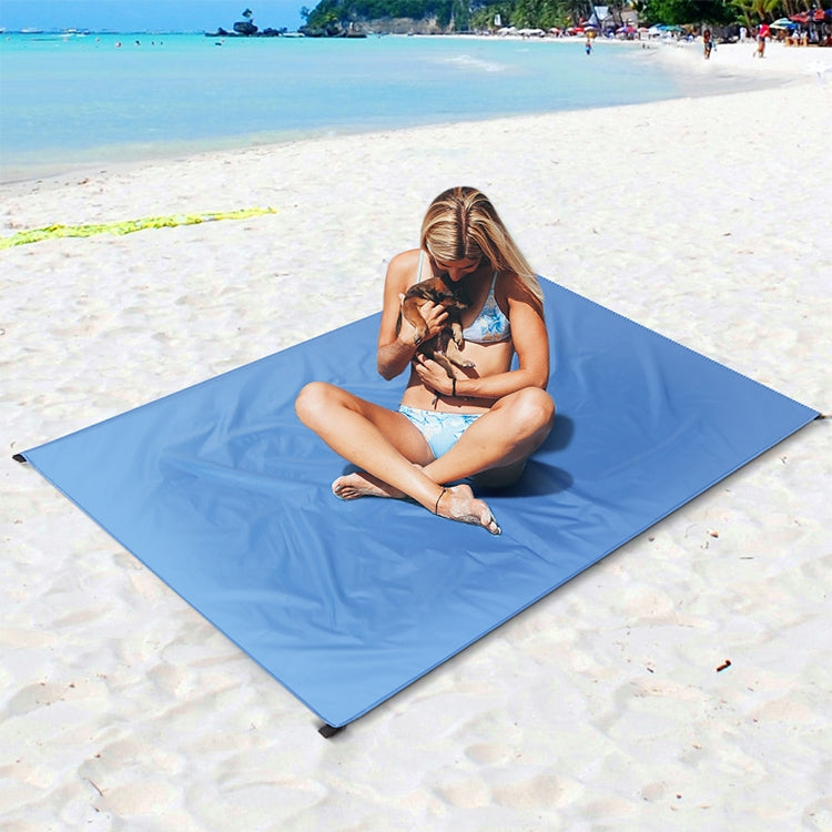 Outdoor Portable Waterproof Picnic Camping Mats Beach Blanket Mattress Mat 100cm*140cm(Black) - Camping Mats by PMC Jewellery | Online Shopping South Africa | PMC Jewellery