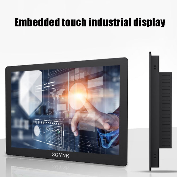 ZGYNK KQ101 HD Embedded Display Industrial Screen, Size: 10 inch, Style:Embedded - LCD Monitors by ZGYNK | Online Shopping South Africa | PMC Jewellery | Buy Now Pay Later Mobicred