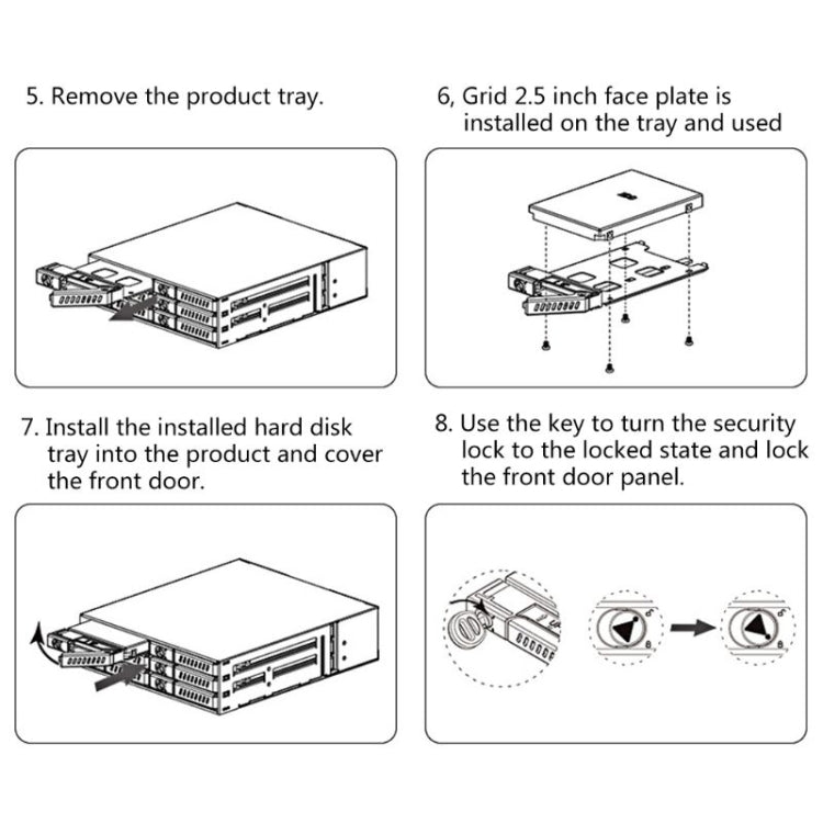 OImaster MR-6601 Six-Bay Optical Drive Hard Disk Box - Optical Drives Cases by OImaster | Online Shopping South Africa | PMC Jewellery | Buy Now Pay Later Mobicred