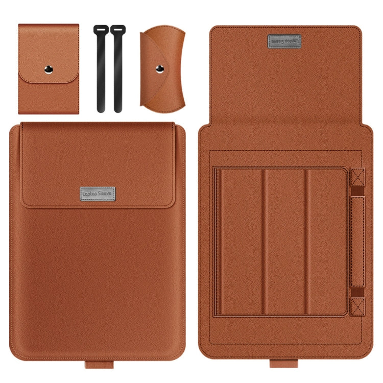 A2 4 in 1 Computer Bracket Liner Bag Storage Bag, Size:11/12 inch(Brown) - 12.1 inch by PMC TechLife | Online Shopping South Africa | PMC TechLife | Buy Now Pay Later Mobicred