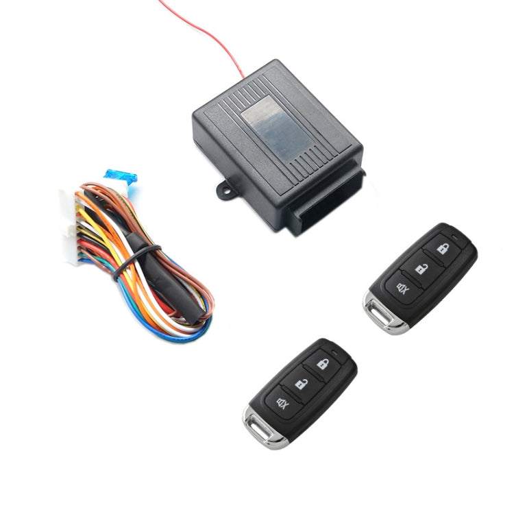 3pcs /Set Car Keyless Entry Remote Control Central Lock Universal Waterproof Three-Button Shell With Positive And Negative Tail Box - Remote Control by PMC Jewellery | Online Shopping South Africa | PMC Jewellery | Buy Now Pay Later Mobicred