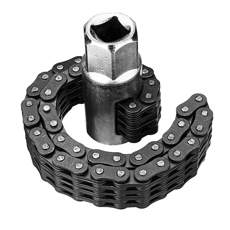 Oil Filter Chain Wrench Spanner Remover Adjustable Auto Repair Tool(52 Sections) - Hand Tool Sets by PMC TechLife | Online Shopping South Africa | PMC TechLife | Buy Now Pay Later Mobicred