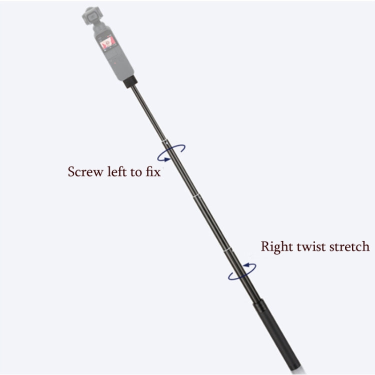 YC573B Extension Rod Stabilizer Dedicated Selfie Extension Rod for Feiyu G5 / SPG / WG2 Gimbal, DJI Osmo Pocket / Pocket 2 - Extendable Pole by PMC Jewellery | Online Shopping South Africa | PMC Jewellery | Buy Now Pay Later Mobicred