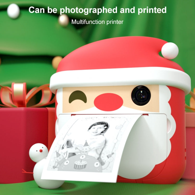 Polaroid Children Mini Print Camera Front And Rear Dual-Lens Digital Camera Toy(Christmas) - Children Cameras by PMC Jewellery | Online Shopping South Africa | PMC Jewellery | Buy Now Pay Later Mobicred