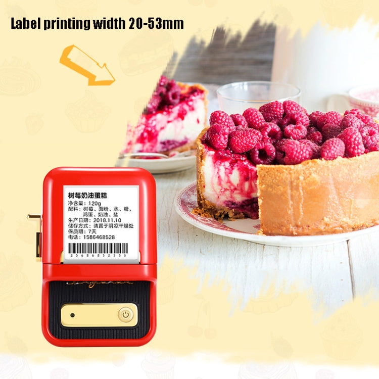 NIIMBOT B21 Small Production Date Marking Machine Baking Cake Bakery Price Labeling Machine, Specification: Standard + 5 Rolls Labels - Printer by NIIMBOT | Online Shopping South Africa | PMC Jewellery | Buy Now Pay Later Mobicred