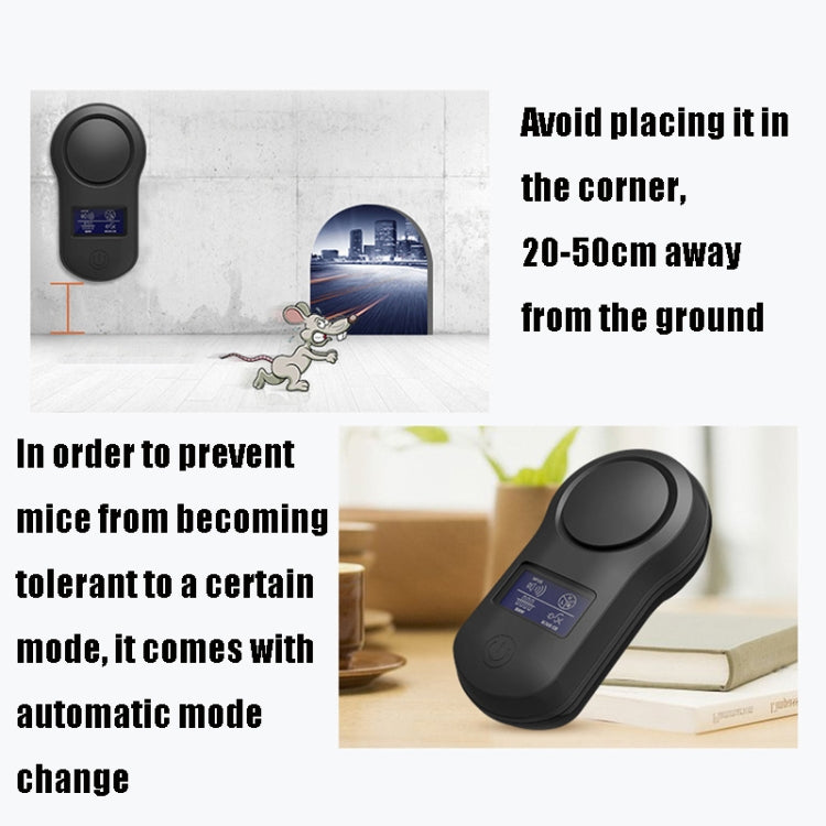 BG-305 Display Ultrasonic Insect Repellent, Product specifications: US Plug(White) - Repellents by PMC TechLife | Online Shopping South Africa | PMC TechLife | Buy Now Pay Later Mobicred