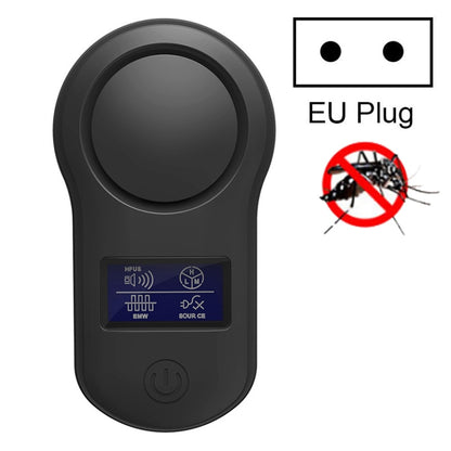 BG-305 Display Ultrasonic Insect Repellent, Product specifications: EU Plug(Black) - Repellents by PMC Jewellery | Online Shopping South Africa | PMC Jewellery | Buy Now Pay Later Mobicred