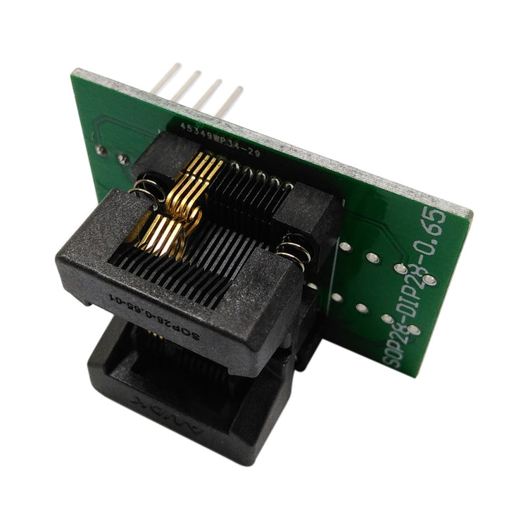 SSOP8 OTS-28-0.65-01 Chip Adapter Socket - MCU Tools by PMC TechLife | Online Shopping South Africa | PMC TechLife | Buy Now Pay Later Mobicred