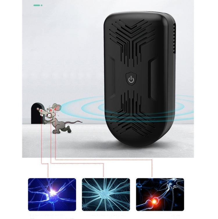 BG309 Ultrasonic Mouse Repeller Mosquito Repeller Electronic Insect Repeller, Product specifications: AU Plug 220V(Black) - Repellents by PMC TechLife | Online Shopping South Africa | PMC TechLife | Buy Now Pay Later Mobicred
