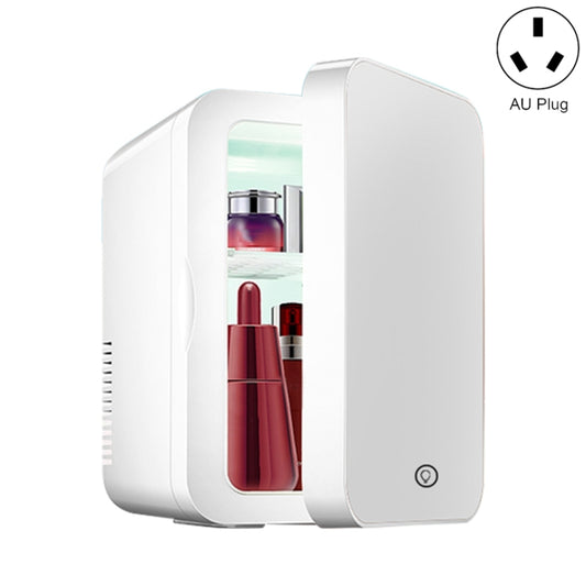 PD-8 8L Mirror Cosmetics Storage Car Home Small Refrigerator Fruit Drink Refrigerator(AU Plug) - Refrigerators & Accessories by PMC Jewellery | Online Shopping South Africa | PMC Jewellery | Buy Now Pay Later Mobicred