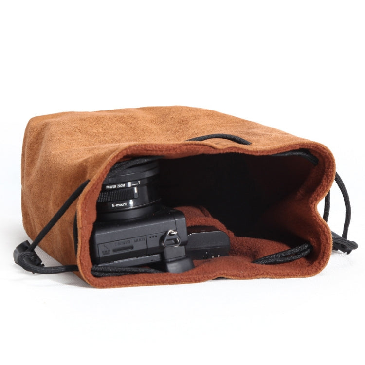 S.C.COTTON Liner Shockproof Digital Protection Portable SLR Lens Bag Micro Single Camera Bag Square Black L - Lens Bag by S.C.COTTON | Online Shopping South Africa | PMC TechLife | Buy Now Pay Later Mobicred