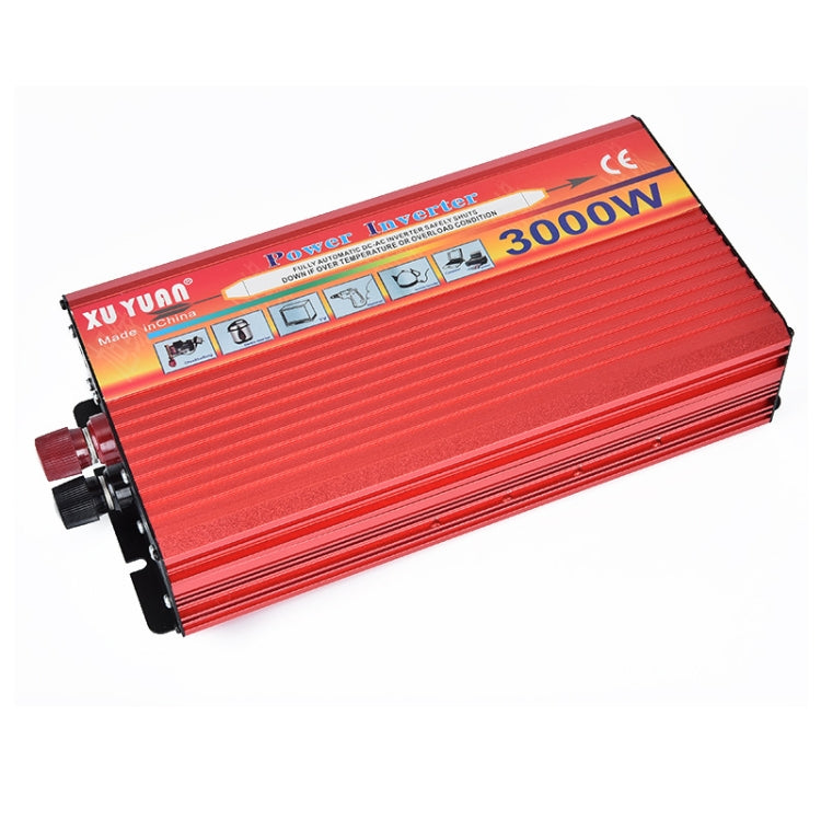 XUYUAN 3000W Car Inverter Car Home Power Converter, Specification: 24V to 220V -  by XUYUAN | Online Shopping South Africa | PMC Jewellery | Buy Now Pay Later Mobicred