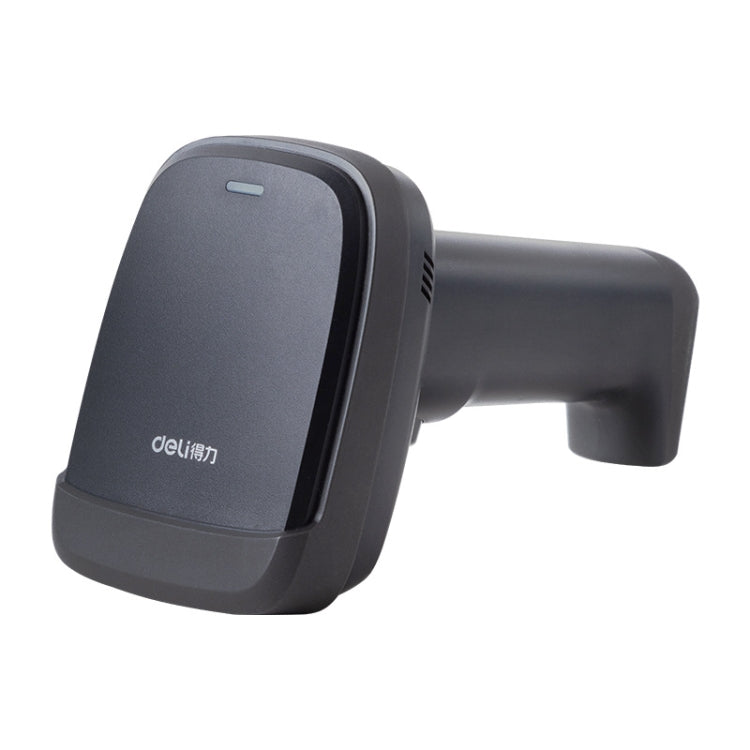 Deli 14952 Supermarket Cashier One-Dimensional QR Code Scanning Gun, Model: Black Wired - free shipping - PMC Jewellery - Order now!