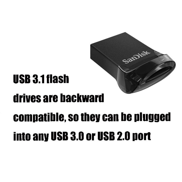 SanDisk CZ430 USB 3.1 Mini Computer Car U Disk, Capacity: 16GB - USB Flash Drives by SanDisk | Online Shopping South Africa | PMC Jewellery | Buy Now Pay Later Mobicred