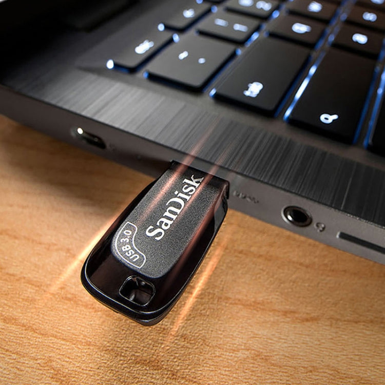 SanDisk CZ410 USB 3.0 High Speed Mini Encrypted U Disk, Capacity: 128GB - USB Flash Drives by SanDisk | Online Shopping South Africa | PMC Jewellery | Buy Now Pay Later Mobicred