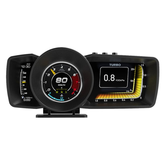 AP-7 HUD Head-Up Display OBD GPS Dual System Driving Computer Modified LCD Code Table - Head Up Display System by PMC Jewellery | Online Shopping South Africa | PMC Jewellery | Buy Now Pay Later Mobicred