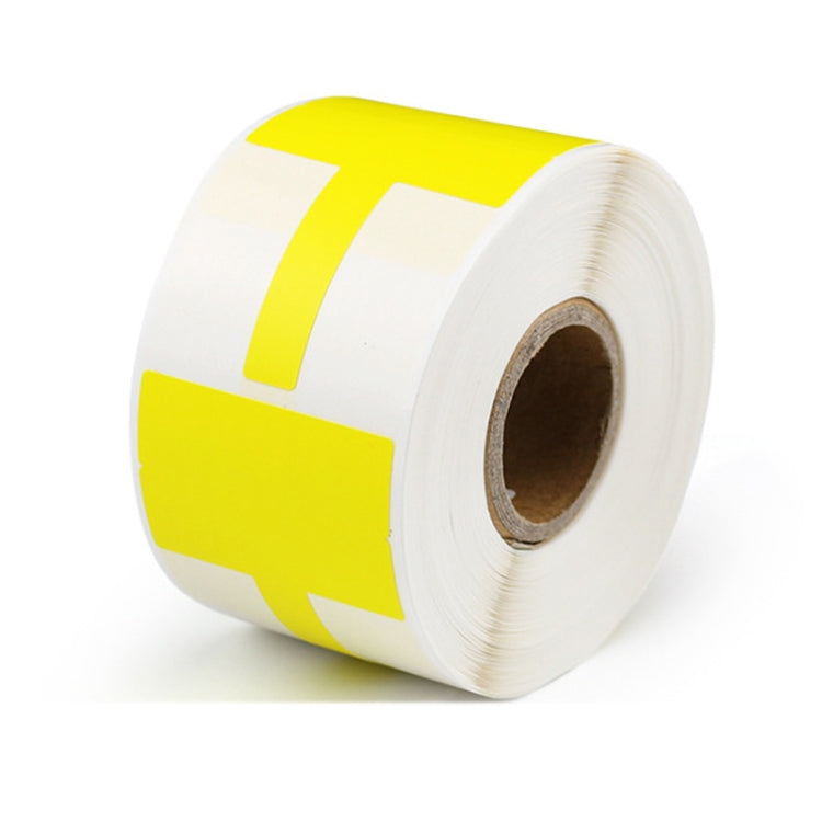 Printing Paper Cable Label For NIIMBOT B50 Labeling Machine(02T-Yellow) - Printer Accessories by NIIMBOT | Online Shopping South Africa | PMC Jewellery | Buy Now Pay Later Mobicred