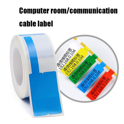 Printing Paper Cable Label For NIIMBOT B50 Labeling Machine(02T-Yellow) - Printer Accessories by NIIMBOT | Online Shopping South Africa | PMC Jewellery | Buy Now Pay Later Mobicred