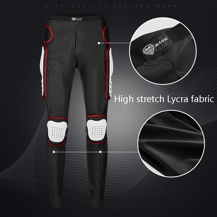 SULAITE Motorcycle Cross-Country Riding Trousers Protective Hip Pants, Specification: XXXXL(Red) - Protective Gear by SULAITE | Online Shopping South Africa | PMC Jewellery | Buy Now Pay Later Mobicred