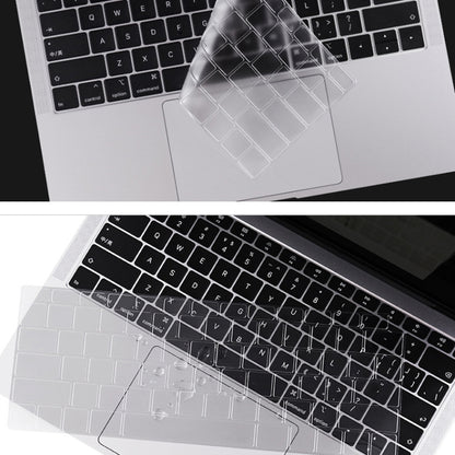 JRC 0.13mm Transparent TPU Laptop Keyboard Protective Film For MacBook Pro 15.4 inch A1707 & A1990 (with Touch Bar) - Keyboard Protector by JRC | Online Shopping South Africa | PMC Jewellery | Buy Now Pay Later Mobicred