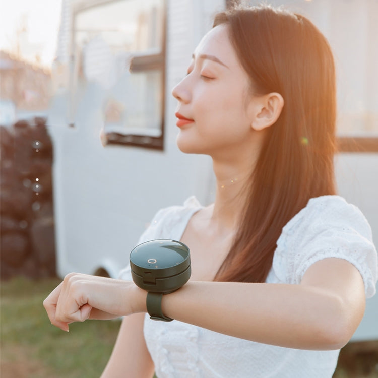 G3 Portable Outdoor Kids USB Mini Mirror Leafless Watch Fan(Green) - Electric Fans by PMC Jewellery | Online Shopping South Africa | PMC Jewellery | Buy Now Pay Later Mobicred