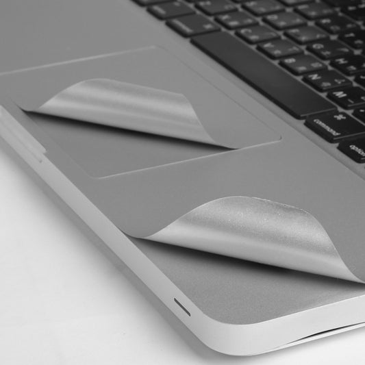 JRC 2 in 1 Laptop Palm Rest Sticker + Touchpad Film Set For MacBook Pro 13.3 inch A2289 & A2251 (2020)(Silver) - Protector Sticker by JRC | Online Shopping South Africa | PMC Jewellery | Buy Now Pay Later Mobicred