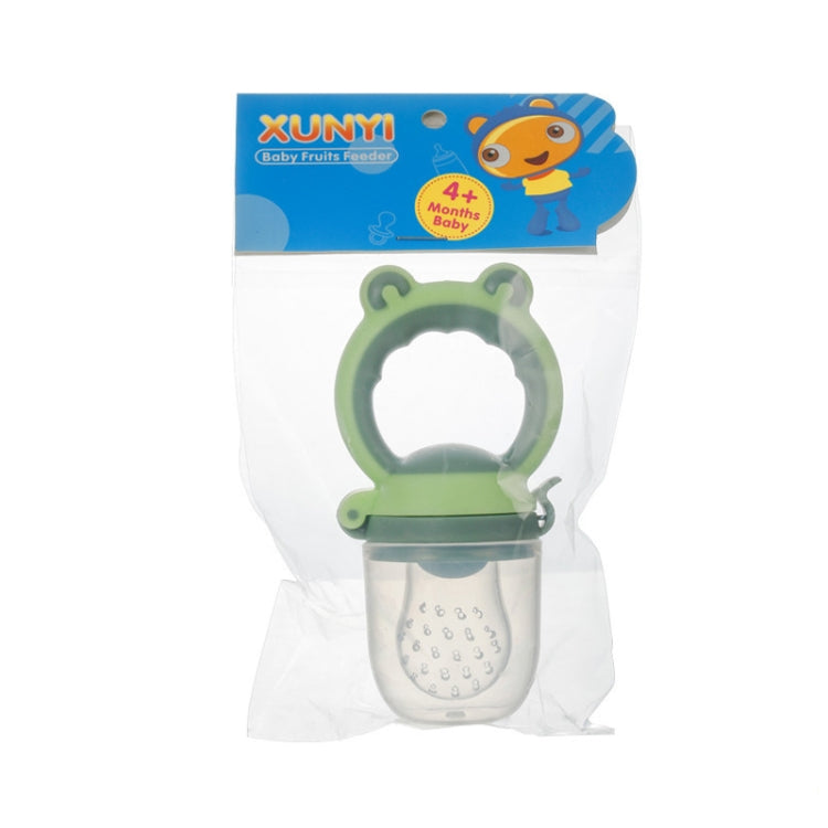 Baby Fruit And Vegetable Food Supplement Food Fruit Bite Bag(S Blue) - Cups & Silicone Nipple by PMC Jewellery | Online Shopping South Africa | PMC Jewellery