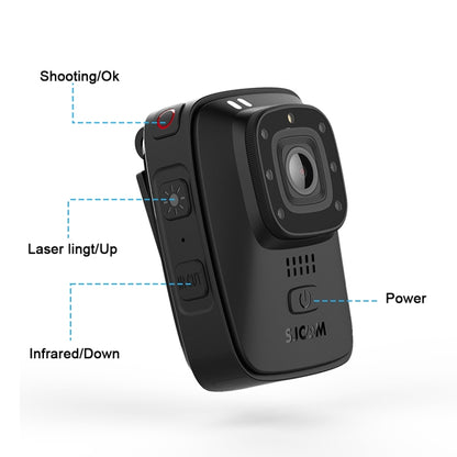 SJCAM A10 1080P HD Novatek 96658 Wearable Infrared 2056mAh Night Vision IPX6 Waterproof Action Camera - Other Camera by SJCAM | Online Shopping South Africa | PMC Jewellery | Buy Now Pay Later Mobicred