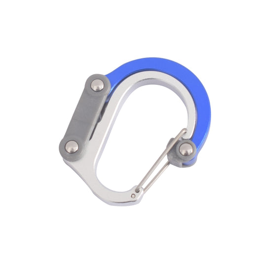 Multifunctional Carabiner Aluminum Alloy D-Type Outdoor Products Quick-Hanging Buckle(Blue) - Hooks by PMC Jewellery | Online Shopping South Africa | PMC Jewellery | Buy Now Pay Later Mobicred