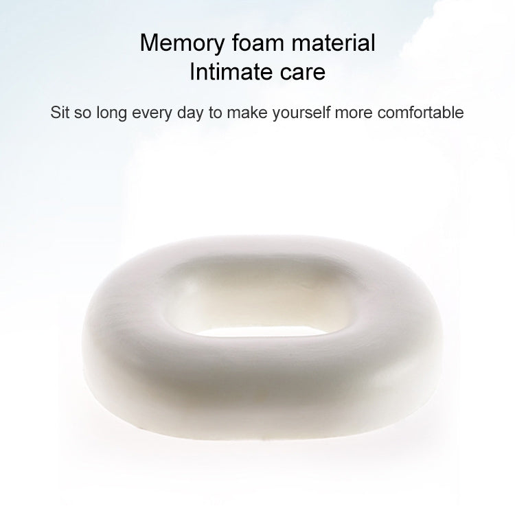 Slow Resilience Memory Foam Office Hip Pad After Hemorrhoids Operation Cushion(Black) - Cushions & Pillows by PMC Jewellery | Online Shopping South Africa | PMC Jewellery | Buy Now Pay Later Mobicred