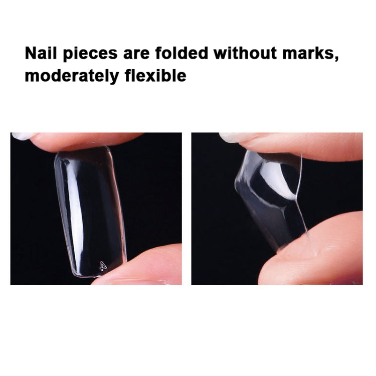 Nail Art Patch Ultra-Thin Seamless Finished Finished Removable Extended Fake Nail Patch(Ballet Transparent) - Nail Stickers by PMC Jewellery | Online Shopping South Africa | PMC Jewellery | Buy Now Pay Later Mobicred