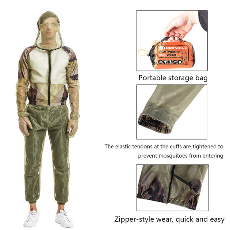 Camping Adventure Anti-Mosquito Bite Suit Summer Outdoor Fishing Breathable Mesh Anti-Mosquito Suit, Specification: Anti-mosquito Clothing(S / M) - Anti-mosquito Clothing by PMC Jewellery | Online Shopping South Africa | PMC Jewellery | Buy Now Pay Later Mobicred