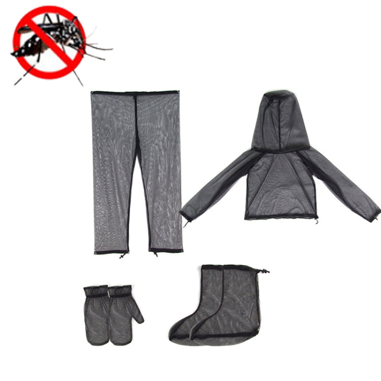 Camping Adventure Anti-Mosquito Suit Summer Fishing Breathable Mesh Clothes, Specification: Four-piece(L / XL) - Anti-mosquito Clothing by PMC Jewellery | Online Shopping South Africa | PMC Jewellery | Buy Now Pay Later Mobicred