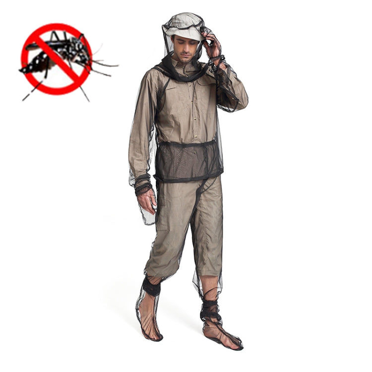 Camping Adventure Anti-Mosquito Suit Summer Fishing Breathable Mesh Clothes, Specification: Four-piece(L / XL) - Anti-mosquito Clothing by PMC Jewellery | Online Shopping South Africa | PMC Jewellery | Buy Now Pay Later Mobicred