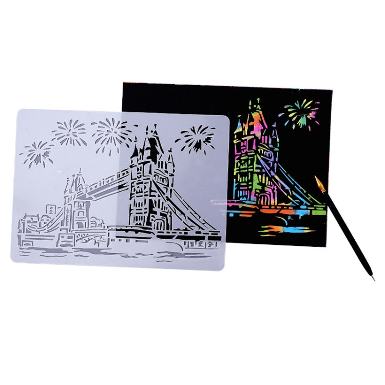 3 Pisa Tower Construction Series Painting Template Theme City A4 Label Template - Art Supplies by PMC TechLife | Online Shopping South Africa | PMC TechLife | Buy Now Pay Later Mobicred
