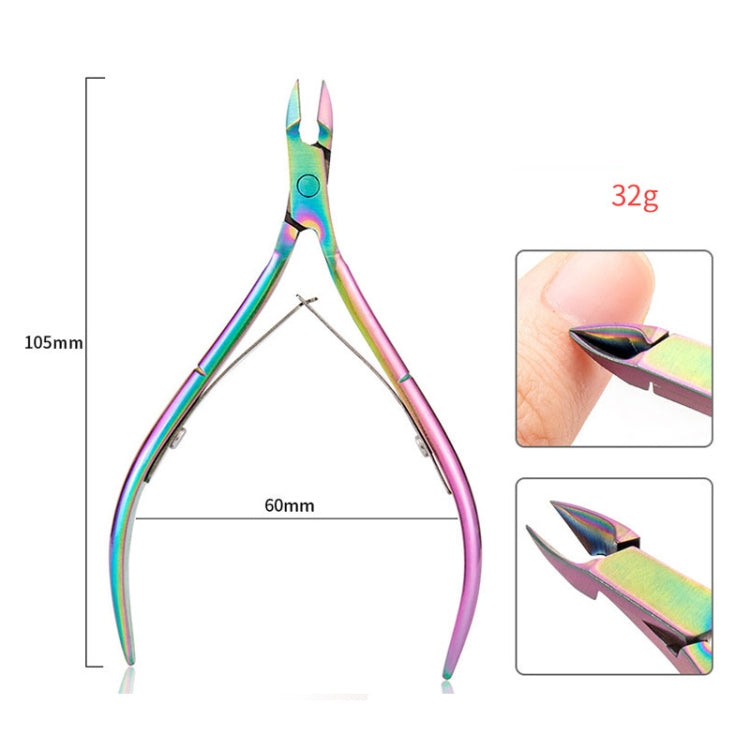 13 In 1 FABIYAN Color Titanium Nail Art Tool Set Dead Skin Shears Steel Push Nail File Pliers - Nail Clipper by PMC Jewellery | Online Shopping South Africa | PMC Jewellery | Buy Now Pay Later Mobicred