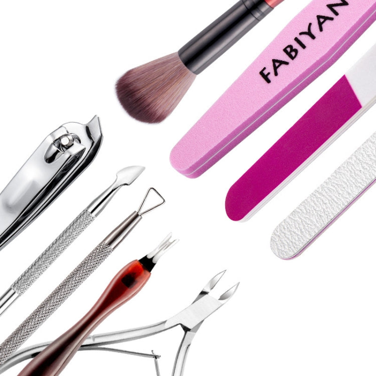 FABIYAN Nail Art Tool Set Manicure Disarm Tool Set, Specification: 5-piece Set - Nail Art Equipment by FABIYAN | Online Shopping South Africa | PMC Jewellery | Buy Now Pay Later Mobicred