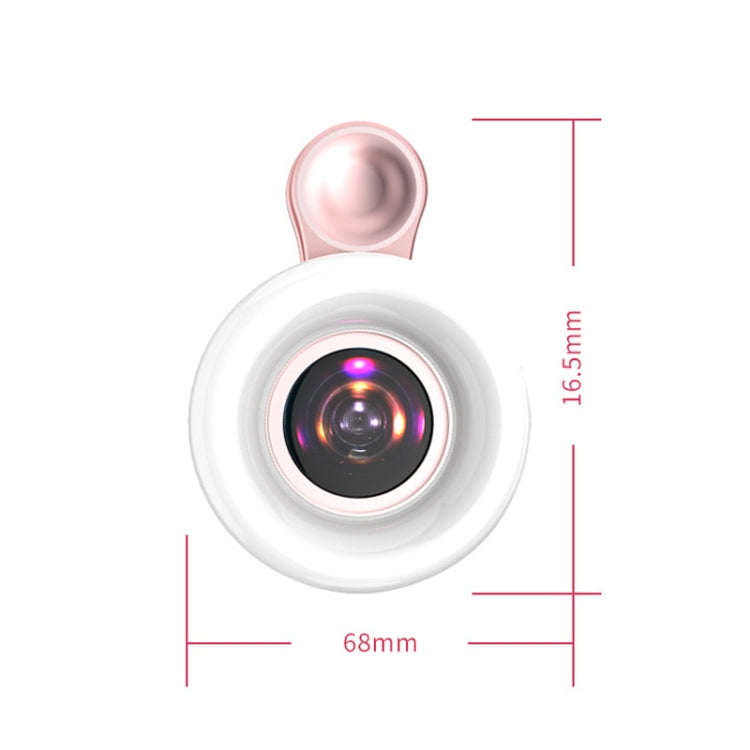 Mobile Phone Macro Lens Beauty Makeup Selfie Light(Black) - Selfie Light by PMC TechLife | Online Shopping South Africa | PMC TechLife