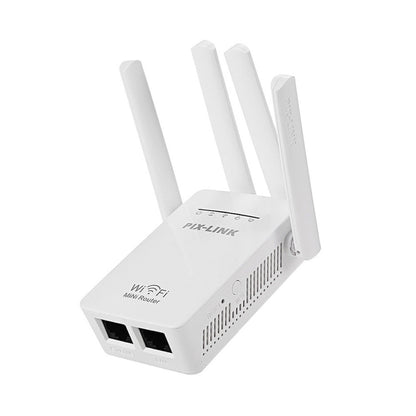 PIX-LINK LV-WR09 300Mbps WiFi Range Extender Repeater Mini Router(EU Plug) - Wireless Routers by PMC Jewellery | Online Shopping South Africa | PMC Jewellery | Buy Now Pay Later Mobicred